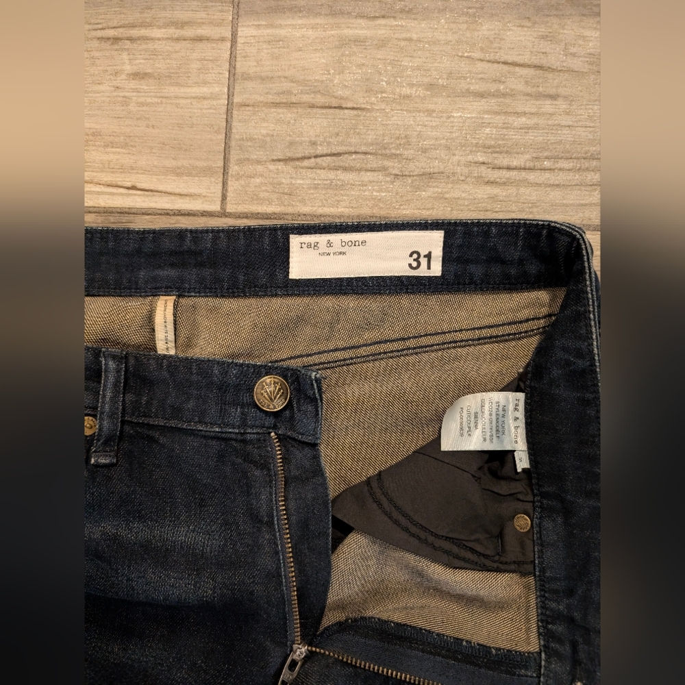 Rag & Bone  Dre low rise slim boyfriend Jeans Size 31 - Picture 12 of 16